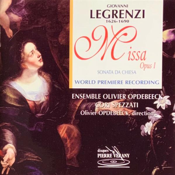 Giovanni Legrenzi, Ensemble Olivier Opdebeeck, Cori Spezzati, Olivier Opdebeeck - Missa Opus I État correct -  reconditionné disponible sur Label Emmaüs